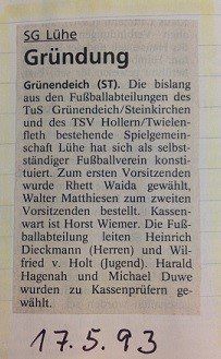 Sportbetrieb nach dem Krieg